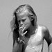 Little Smoker, Humor, Girl on Beach