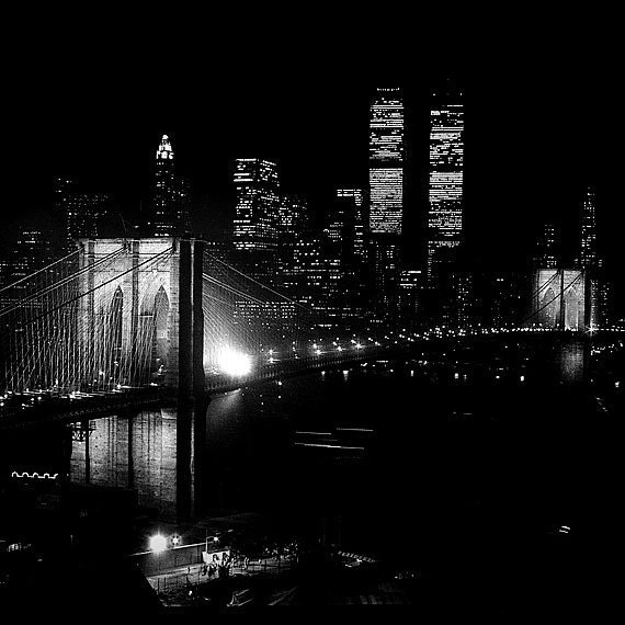 The Brooklyn Bridge at Night, The Bridge in Brooklyn