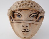 ceramic face planter garden pocket wall decor sale price art mask