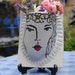 ceramic wall pocket flower holder wall vase art nouveau flower vase