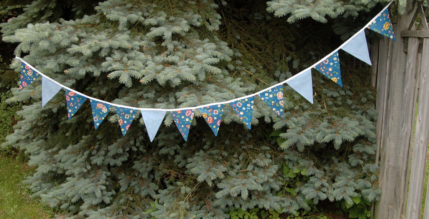 Bunting mexico Fiesta banner Party 12 flags Garland fabric for weeding prom baby shower room photo decorations ready to ship