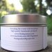 Cranberry Citrus Scented Premium Eco Friendly All Natural Soy Candle 4 oz Candle Tin