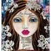 I Am Enough Fine Art Print of Mixed Media painting