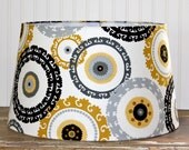 Contemporary Drum Lampshade