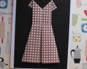 Mod origami dress