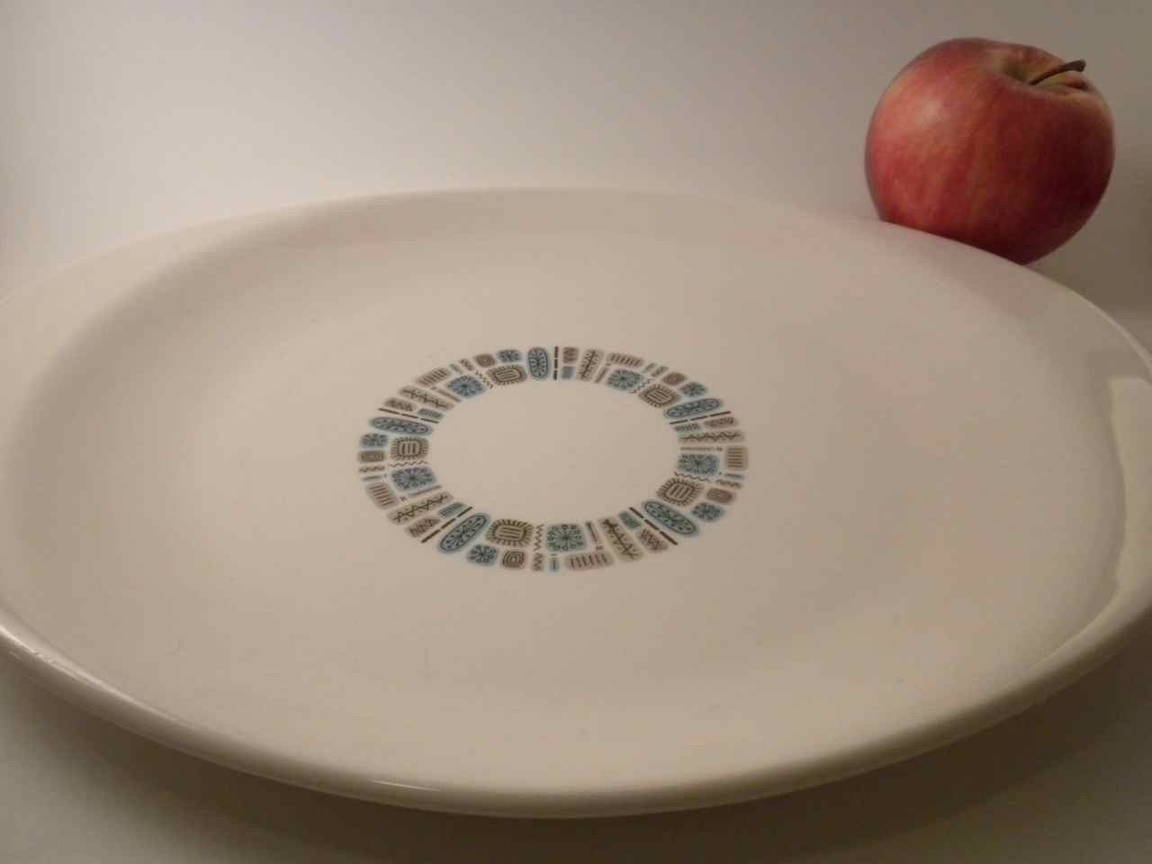 Canonsburg Pottery Temporama Platter, circa 1960s