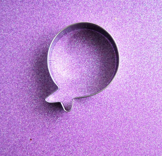 Balloon or Peach Cookie Cutter
