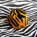 Orange Tiger Zebra Stripes Cupcake Liners (50)
