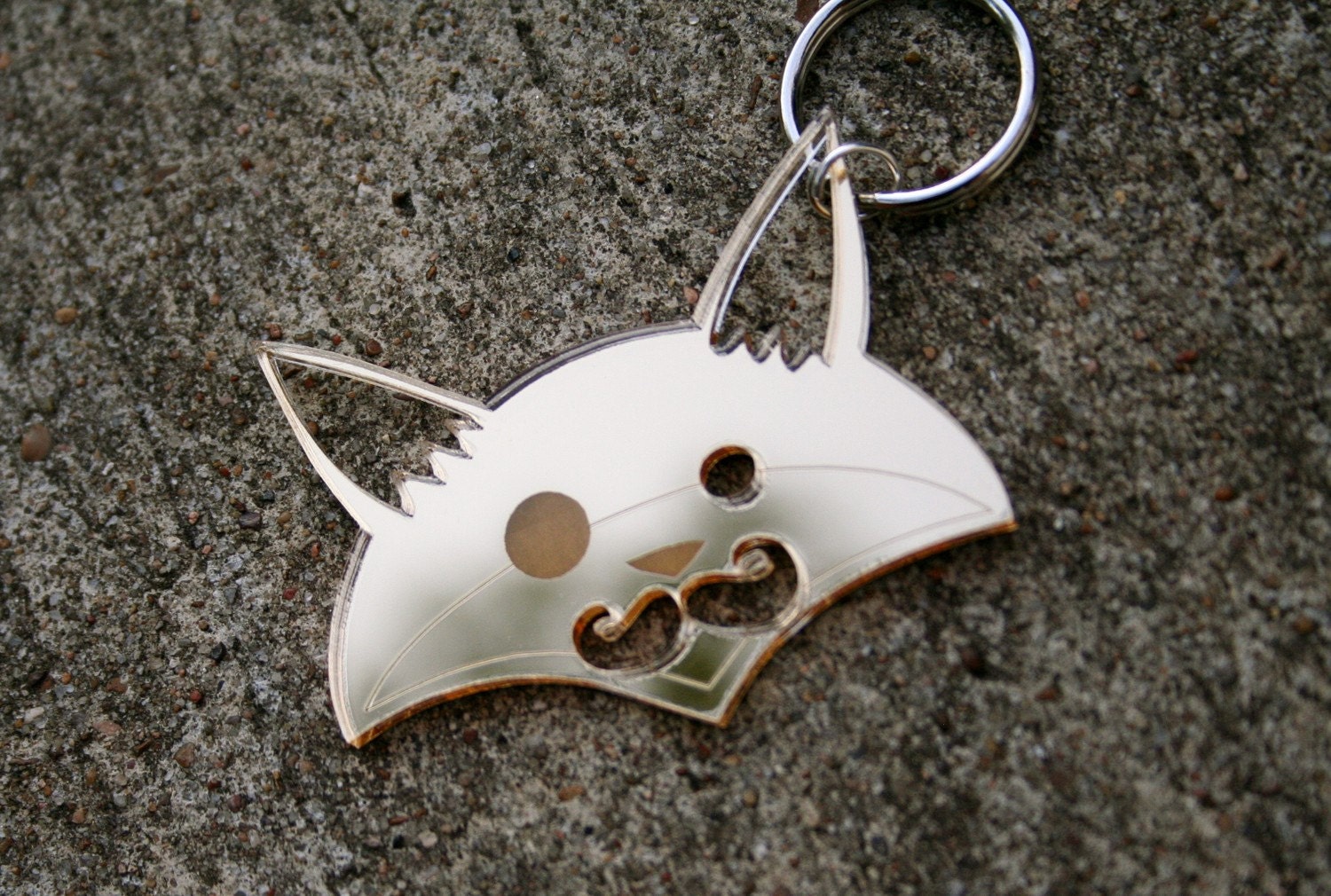 Professor Fancy Fox KeyChain
