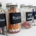Get Organized Rectangle Vinyl Chalkboard Labels - Kitchen Labels, Canister Labels