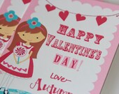 Printable Alice Valentine Cards