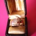 Vintage Giles Bro & Co 18KGE leopard cocktail ring- size 6