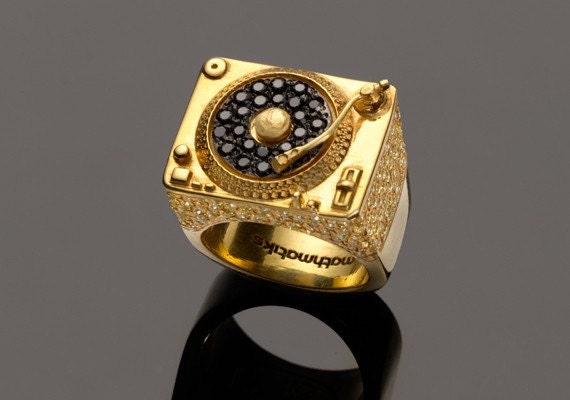 Mathmatiks Heritage Turntable Ring : 18k Solid Gold