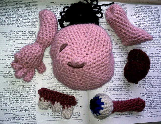 Teratoma Crochet Plush
