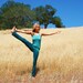 SALE. LAST 2 PAIRS. mermaid straight leg yoga pants. size M only.