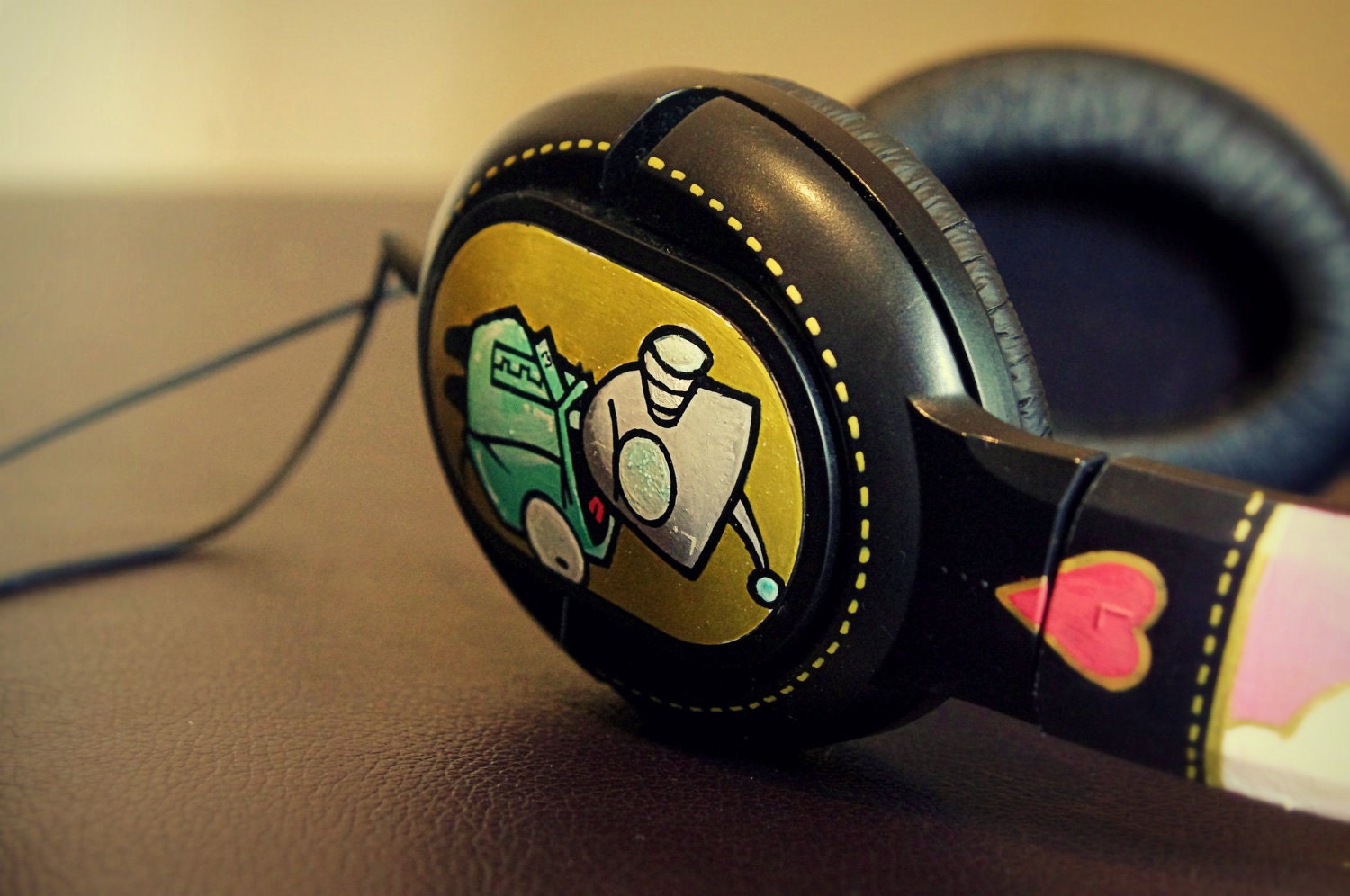 Custom Painted Headphones