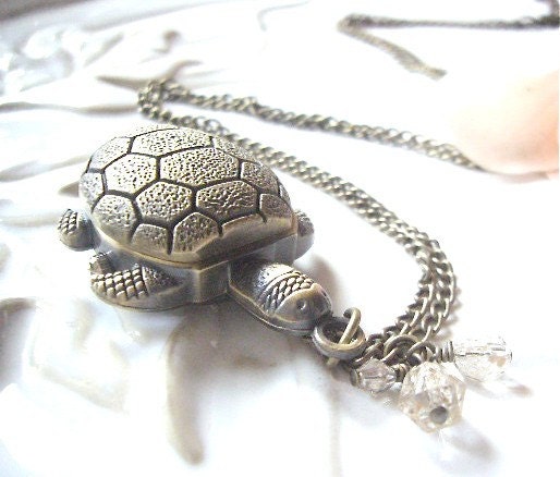 The Turtle Watch Necklace