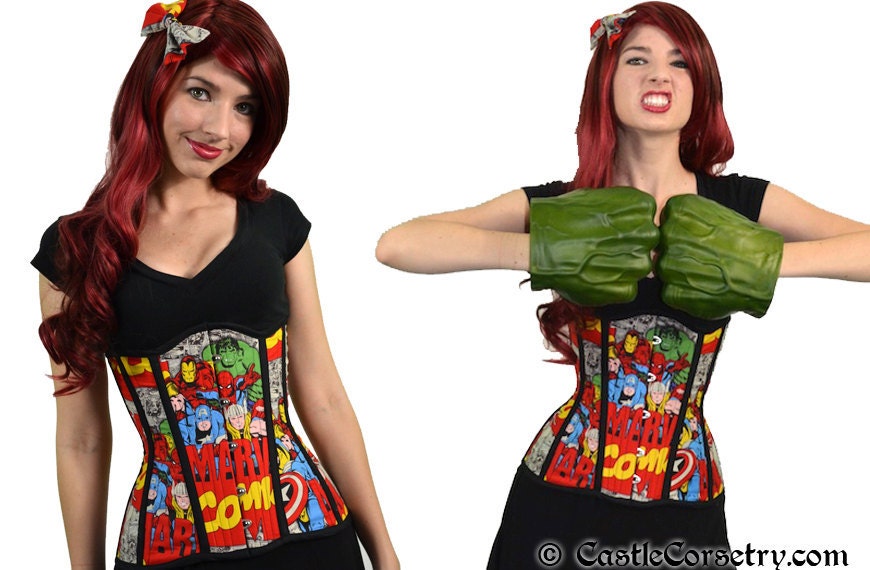 Marvel Long Line Corset