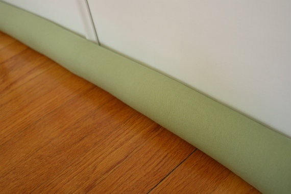 Door Draft Stopper, Draft Excluder, Celery. 30
