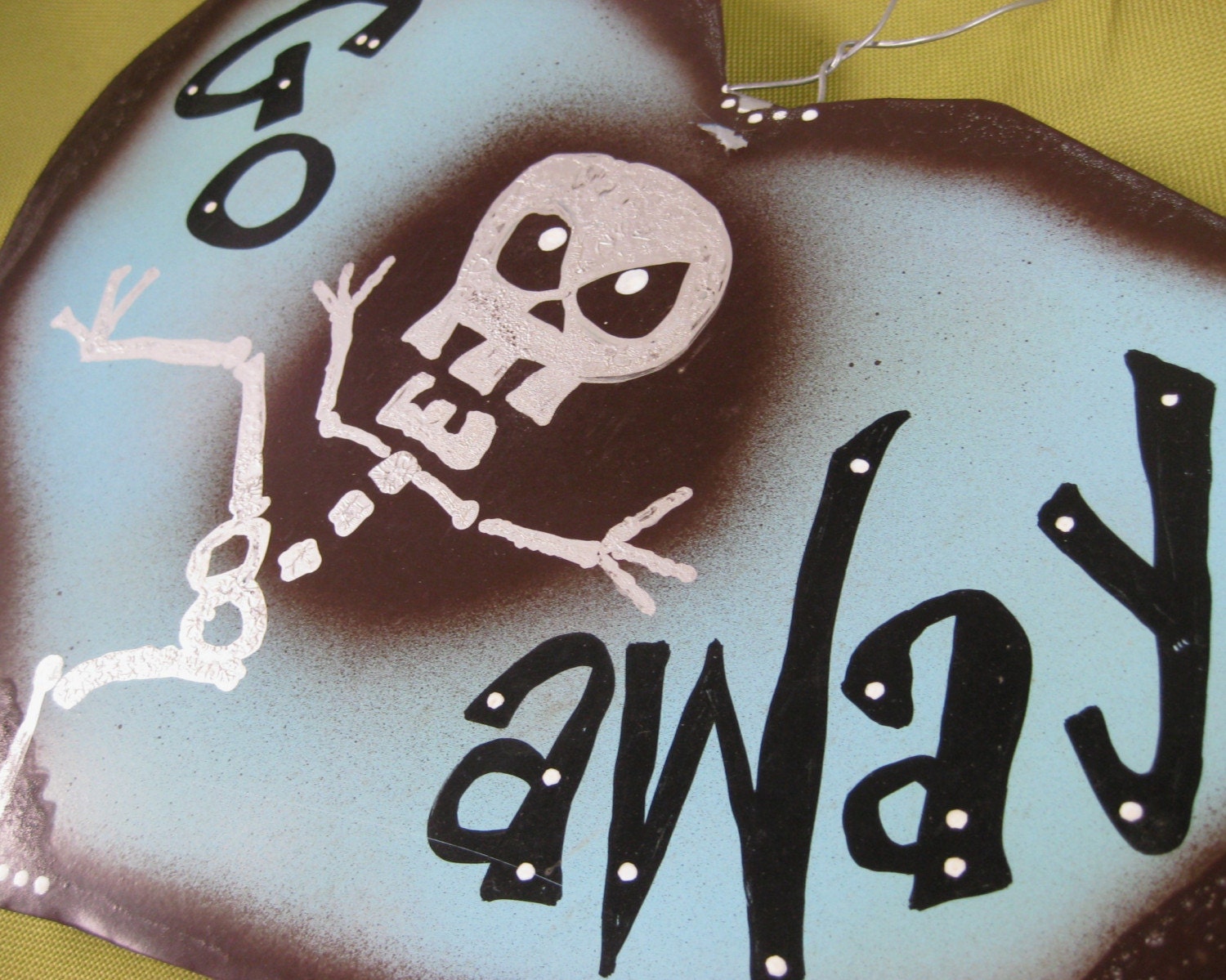 Go Away - Door Sign
