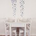 Wall Decals Clouds (Reusable and removable fabric stickers, not vinyl) - Rainclouds