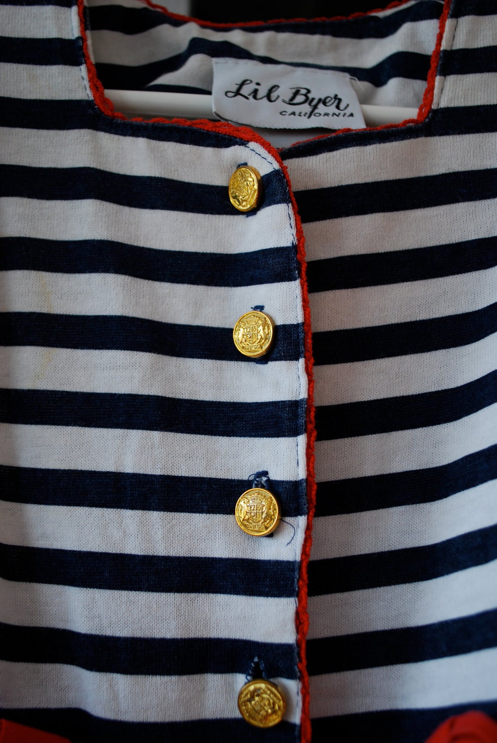 Vintage Sailor Girl Dress