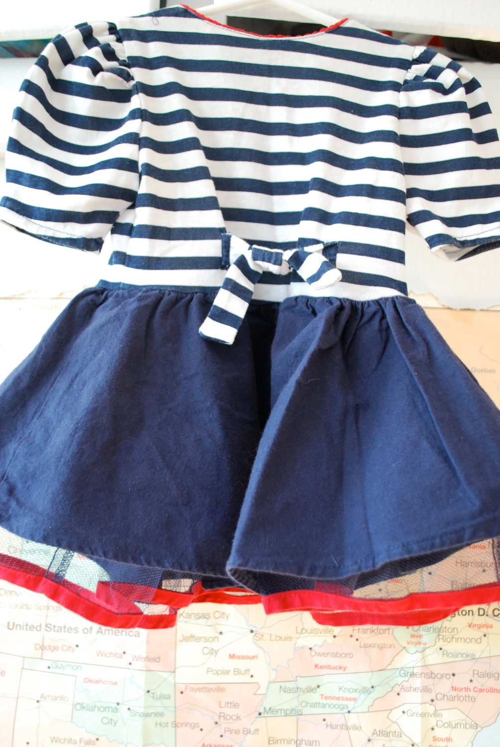 Vintage Sailor Girl Dress