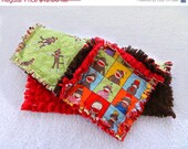 On Sale Sock Monkey Rag Minky Blanket