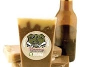 Vegan Organic Beer Soap Pints -- The Black and Tan 2 Pack -- Made In America with All Natural Ingredients
