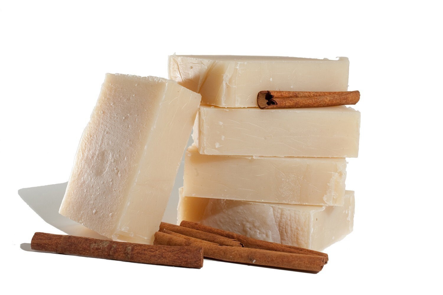 Vegan Organic No Impact Cinnamon body bar with rich lather and an aromatic ayurvedic scent -- 3 pack