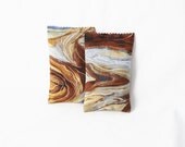 Earth and Stone Lavender Sachets Abstract Southwest Rock Formation Set of 2