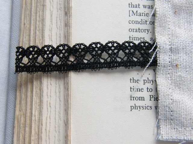 Linen Bookmark Stamped Quote Oatmeal