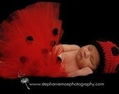 Ladybug Tutu Costume - For Birthdays, Dress Up, Photos, Christmas and more - up to size child 5