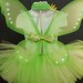 Tinkerbell Inspired Tutu Costume - For Halloween, Dress Up, Photos, Birthdays and more - up to child size 8
