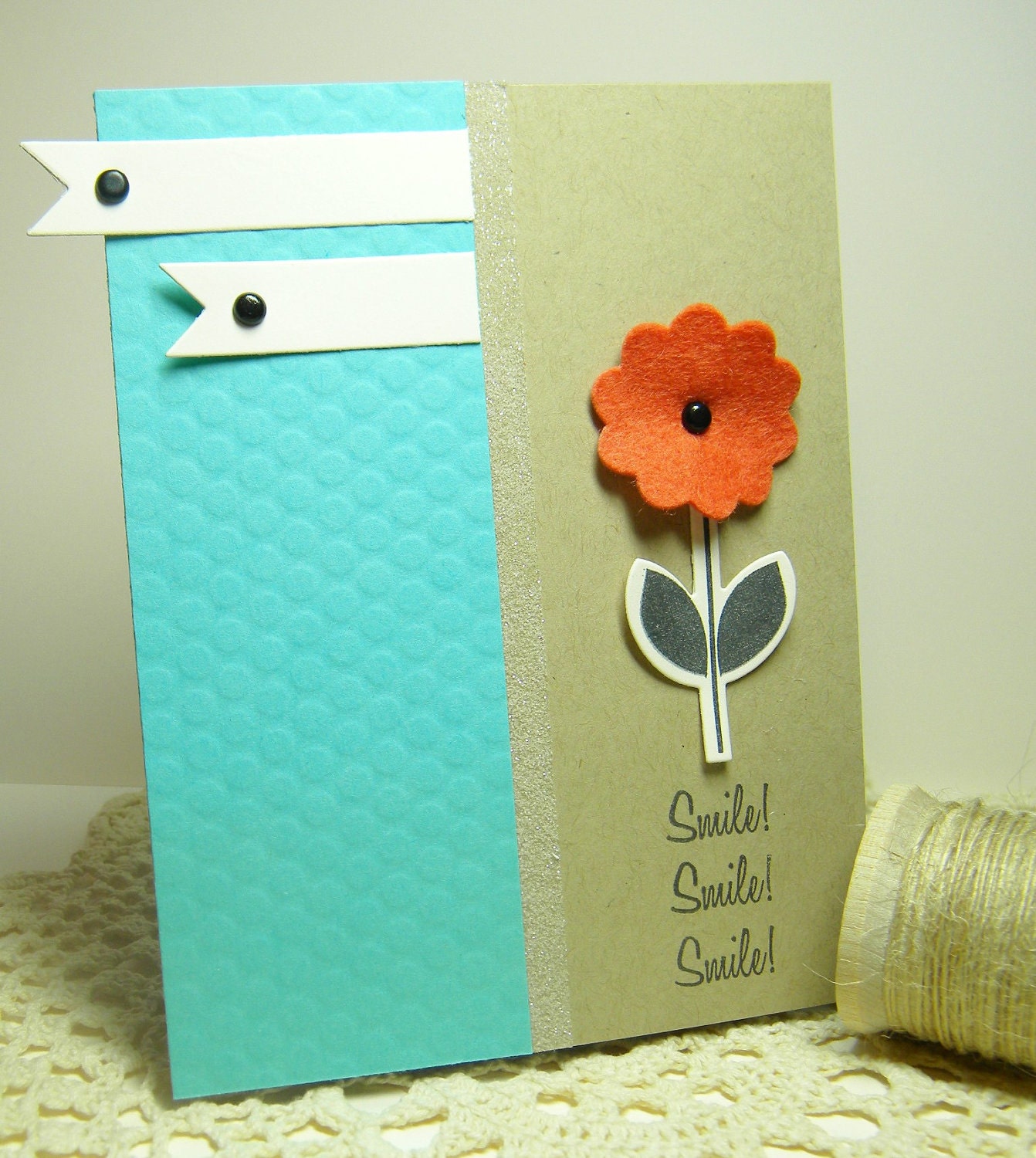 Smile Handmade Card