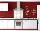 Chef That's Amore - Vinyl Wall Decal