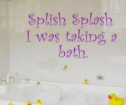 Splish Splash - Vinyl Decal