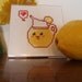 Lemonade Cross Stitched Refrigerator Magnet - Final Clearance Sale