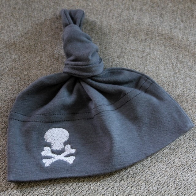 Baby Skull Hat - American Apparel - It's custom -YOU CHOOSE the COLORS