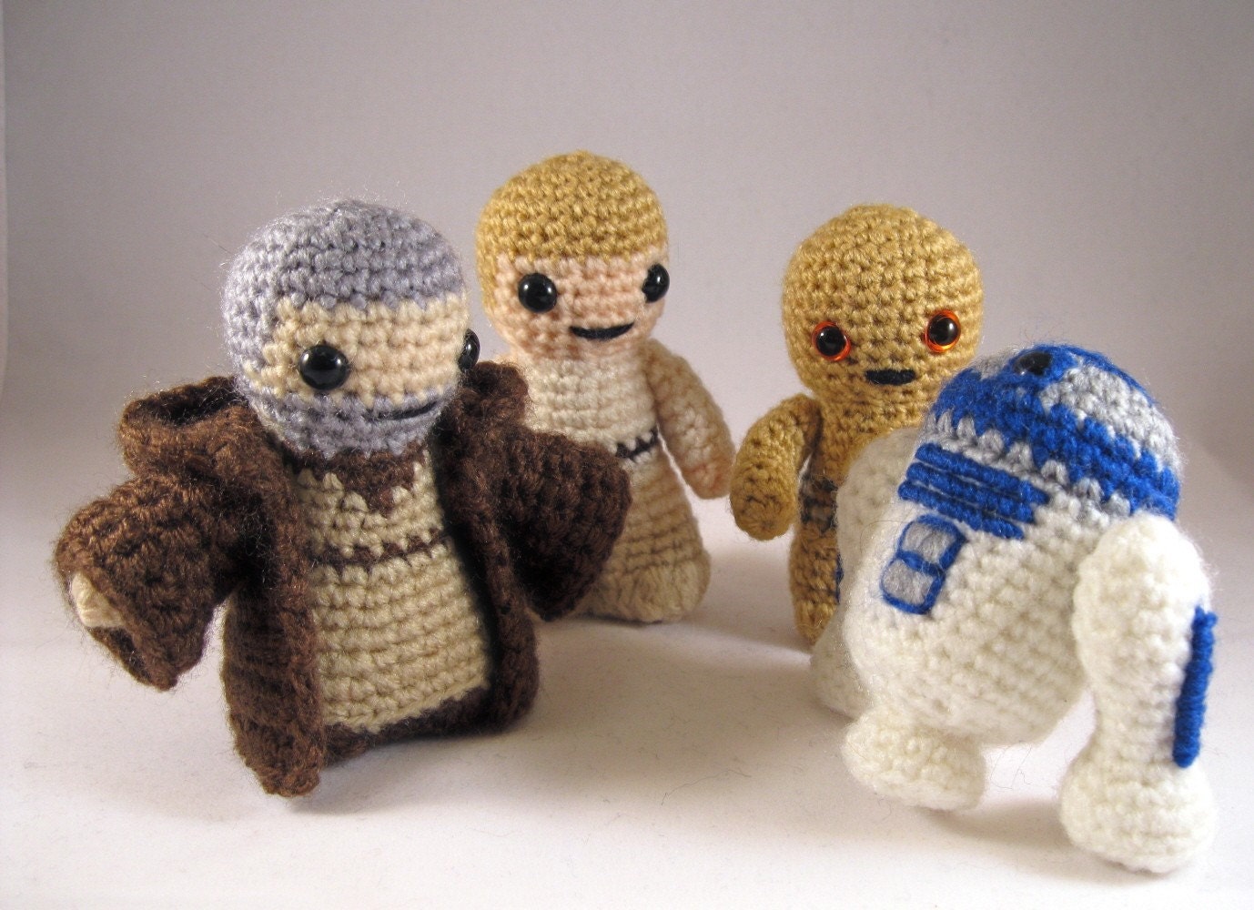 PDFs of any 2 Star Wars Mini Amigurumi Patterns
