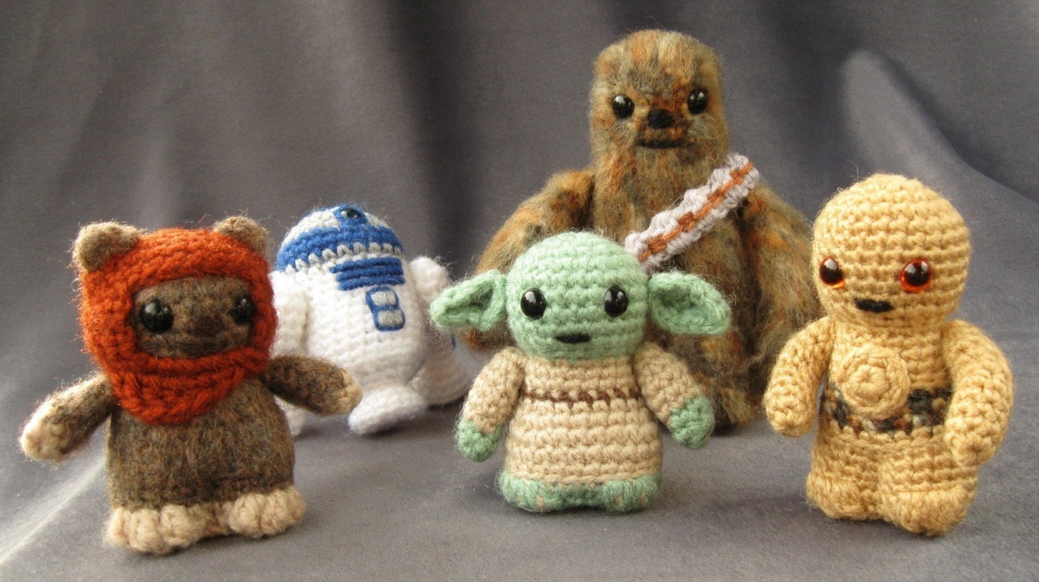 PATTERN for Ewok - Star Wars Mini Amigurumi