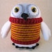 PDF of Flappy Owl Amigurumi Pattern