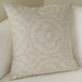 Decorative Pillow Cover 18 x 18 Inch Accent Cushion Throw Neutral Beige