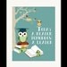 Children Wall Art, Reading Books Kids Wall Art Print, Boys Wall Decor, Kids Art, Reading Books "Today a Reader, Tomorrow a Leader"