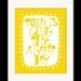 Positive Art Digital Print,  Positive Quote Wall Decor Poster "Great Day", Digital Print Yellow Positive Quote Modern Art for Encouragement