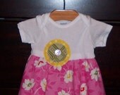 CLEARANCE- Nicey Jane Tshirt dress-  Available in size 6-9m