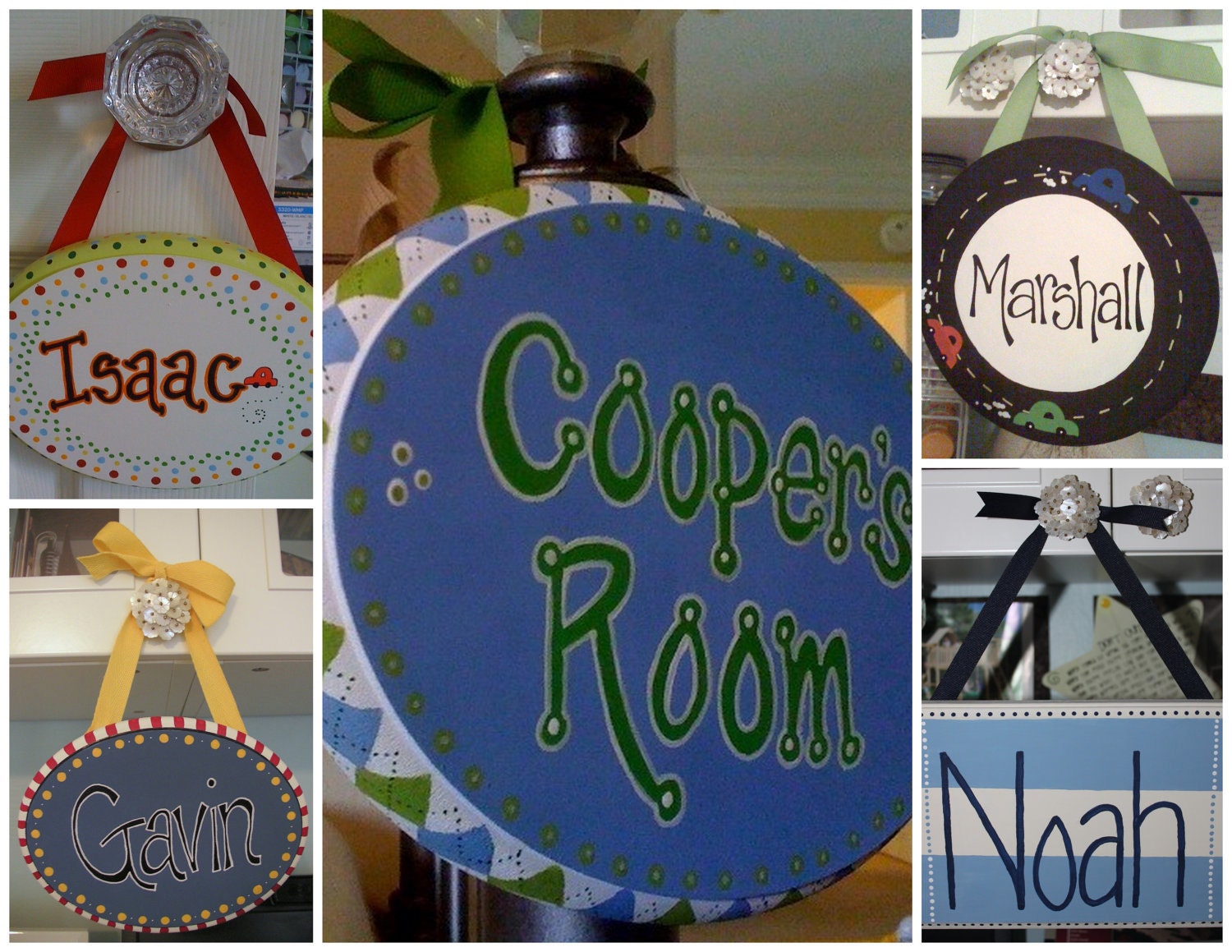 Personalized Nursery Name Plaque