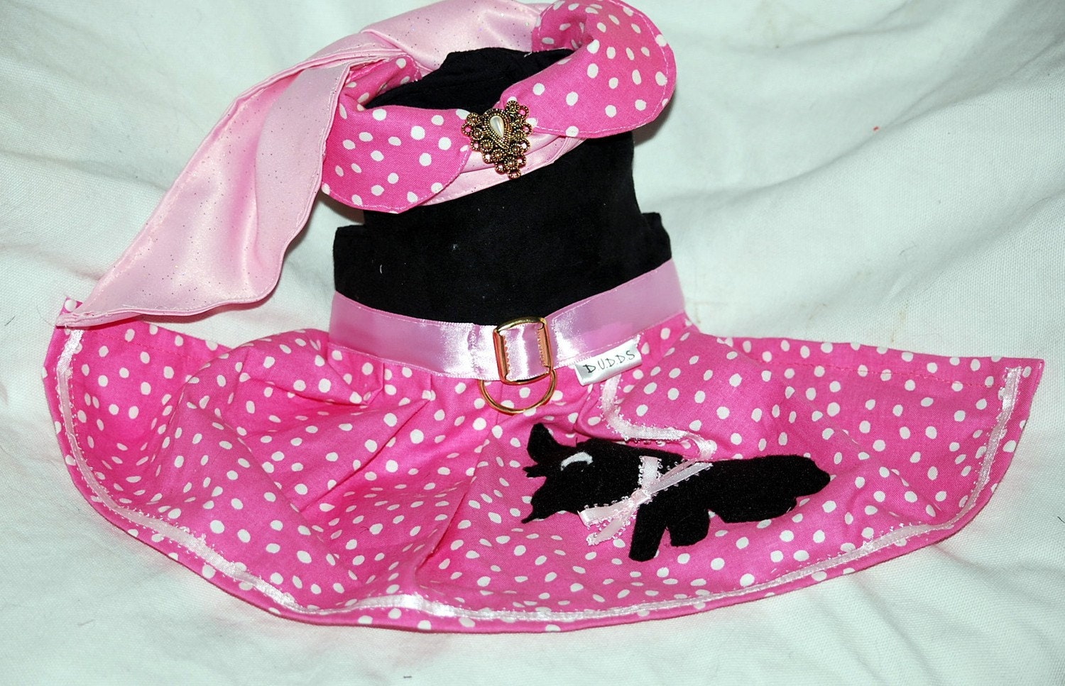 The Pink Yorkie Skirt comes in 5 sizes xxxsmall to Medium Larger ones custom sizes
