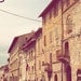 RETIRING Italy photograph, italia, travel, pastel, pinks, sandy stone, on sale, discount, fine art photograph 8"x12"