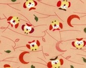 Lovely Night Owls in Red-Cotton-EK-QS34502A